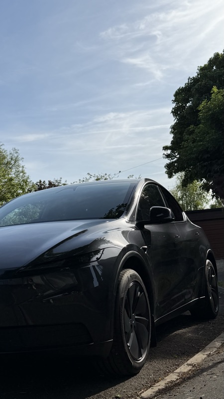 Front low angle, Model Y RWD